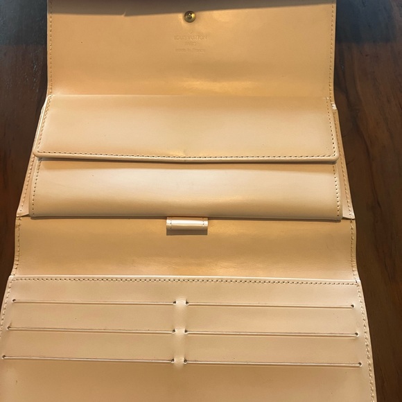 Louis Vuitton Yellow Embossed Wallet - Picture 6 of 7